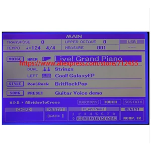 Новый ЖК-экран для клавиатуры Yamaha DGX 305