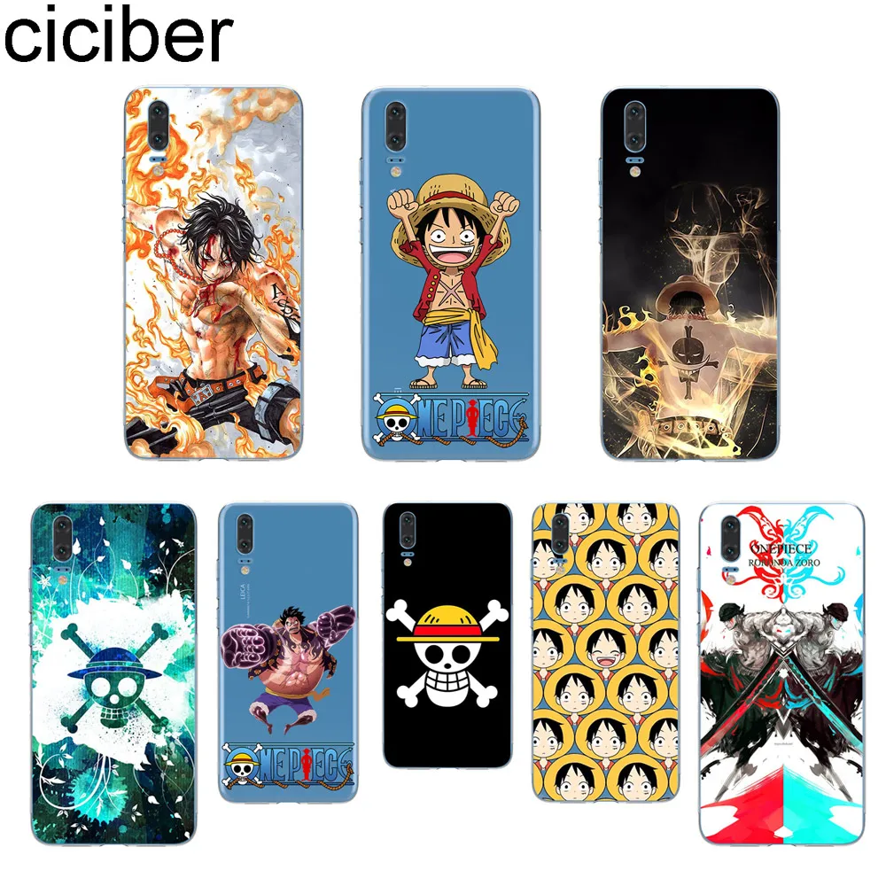 Ciciber цельный Зоро, Луффи чехол для телефона для huawei P20 Lite P20 Pro P30 P10 P9 P8 Lite Pro Plus P smart Мягкий ТПУ чехол