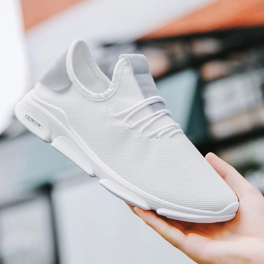 Mesh Breathable Casual Men's Shoes Outdoor Sports Light Sweat-absorbent Tide Great Appearance Versatile Running Male | Обувь