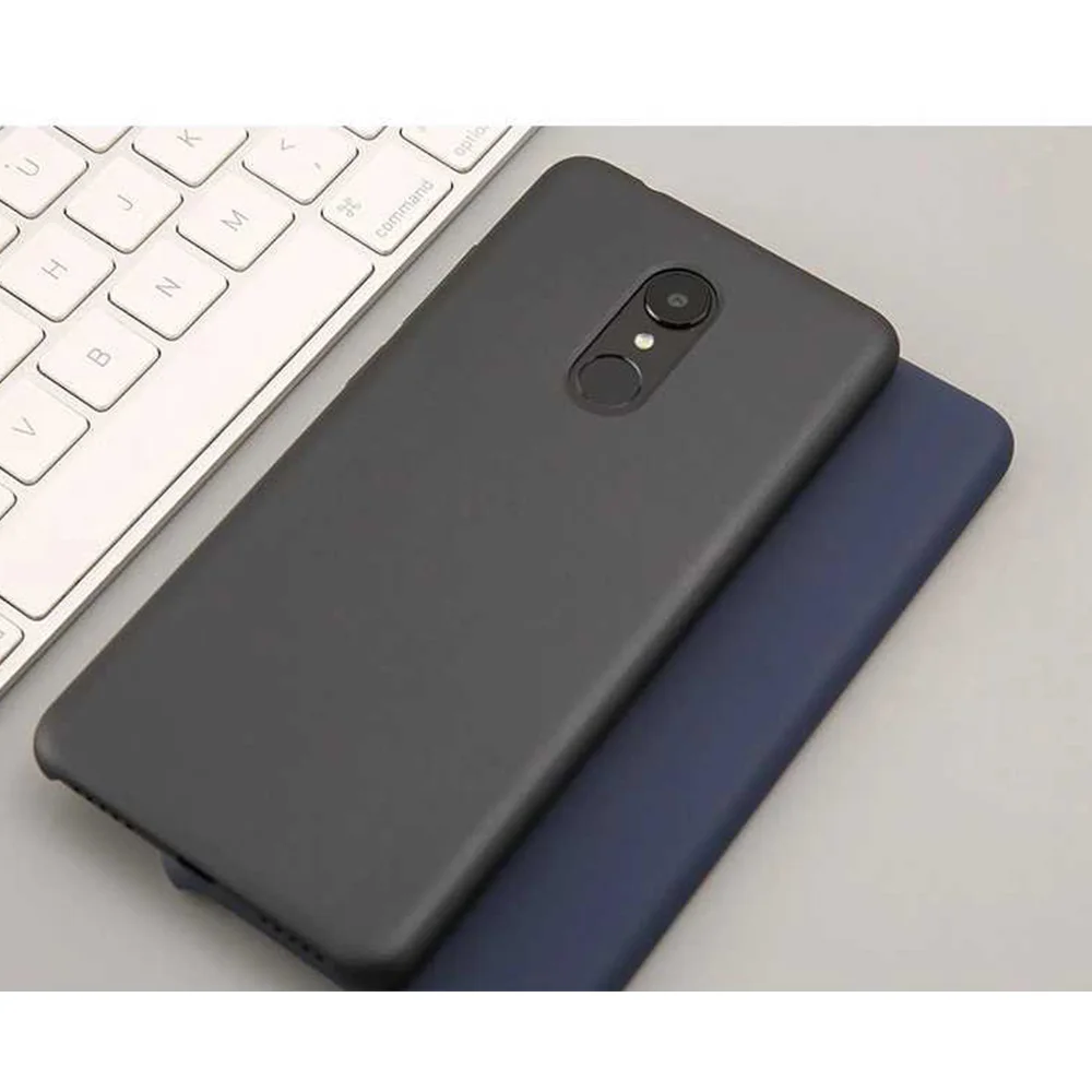 Чехол для Xiaomi Redmi 5 Plus ультра тонкий модный роскошный ударопрочный Жесткий ПК +