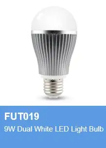 E27 E14 GU10 MR16 FUT103 104 105 011 012 013 014 пилу 017 018/019 4 Вт, 5 Вт, 6 Вт, 9 Вт, 12 Вт RGB+ CCT RGBW Светодиодная лампа двойной белый прожектор - Испускаемый цвет: FUT019 E27 9W