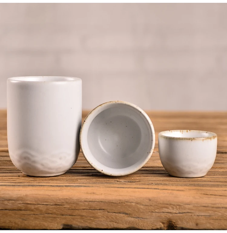 Китайский керамический чайник TANGPIN, чайный горшок gaiwan, портативный чайный набор для путешествий и офиса