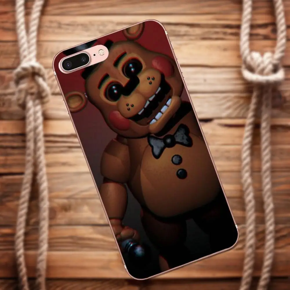 Милые Five Nights At Freddys игрушка для samsung Galaxy A3 A5 A7 J1 J2 J3 J5 J7 2015 2016 2017 узор ТПУ Мягкая