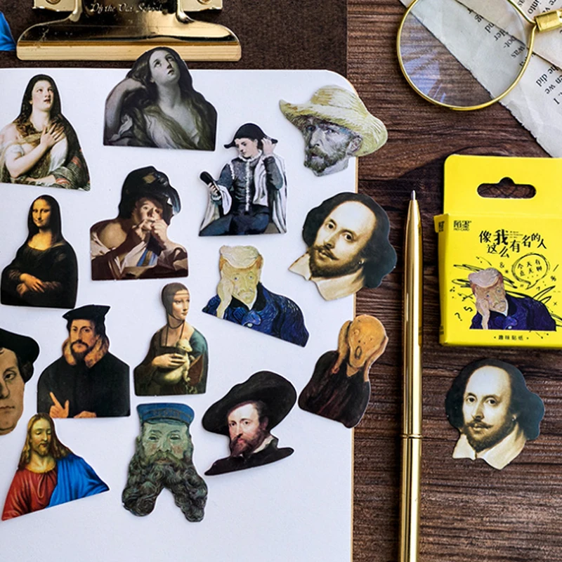 45 ⑤ кор. всемирно известная фигурка наклейка фотоальбом скрапбук Декор бумажная