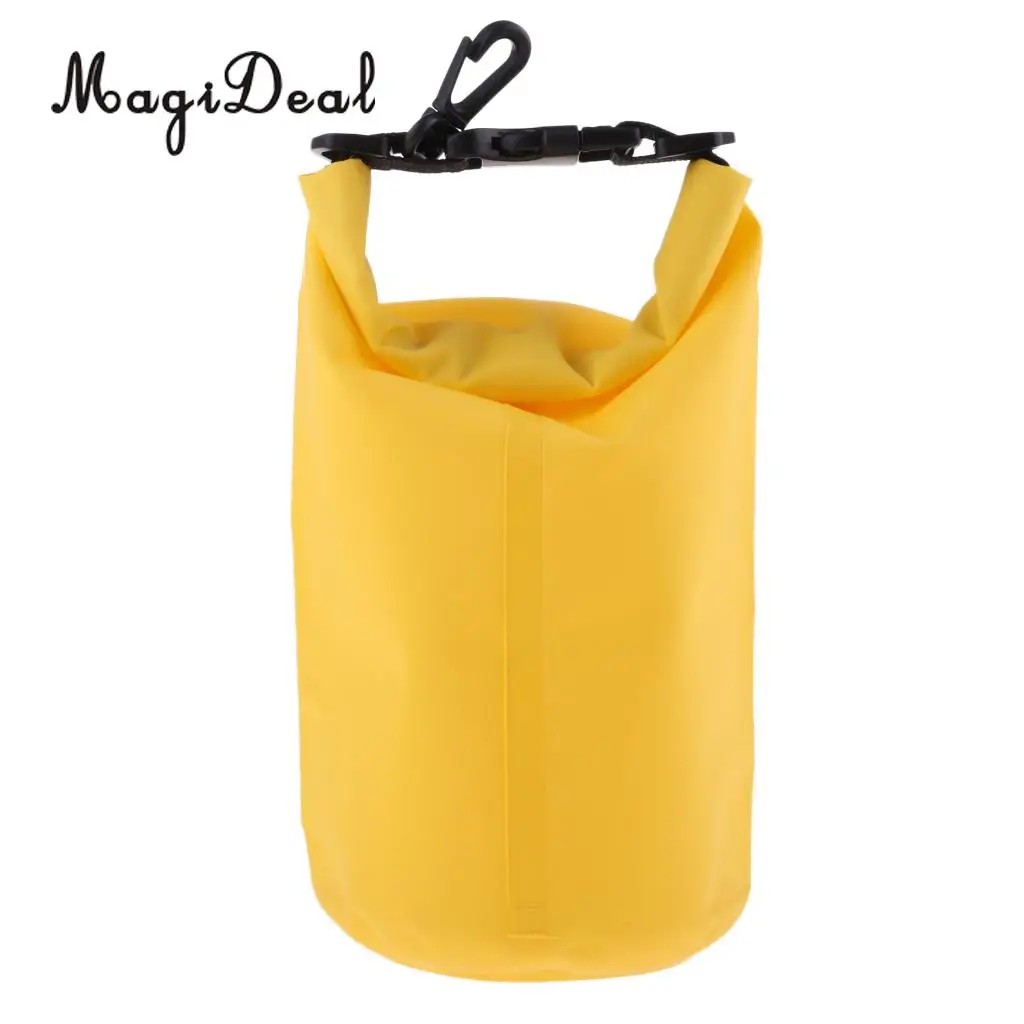MagiDeal сверхмощный 2л Водонепроницаемый сухой мешок Рулон Топ для Каяка каноэ