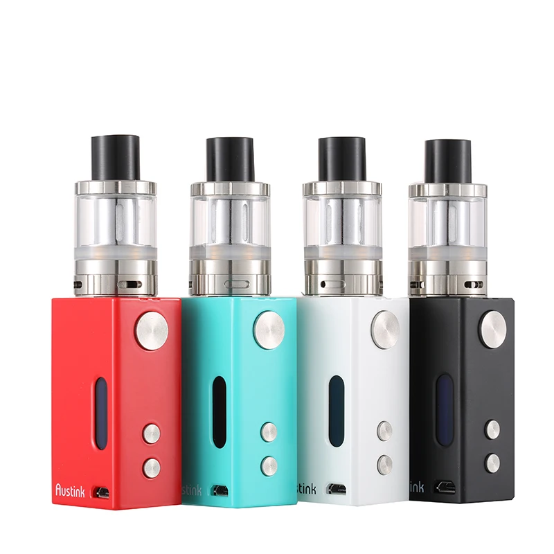 Оригинальные электронные сигареты austink контроля температуры 50 Вт starter kit VAPE поле