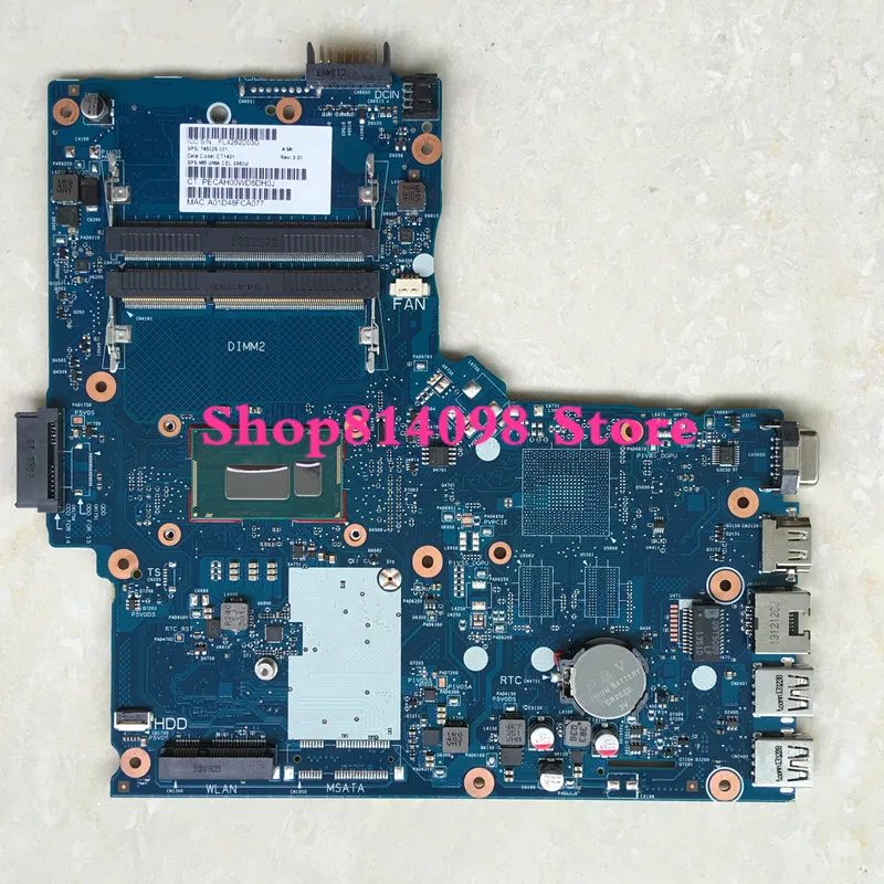 746025 001 501 746026 601 для HP 248 G1 340 материнская плата ноутбука с процессором все функции