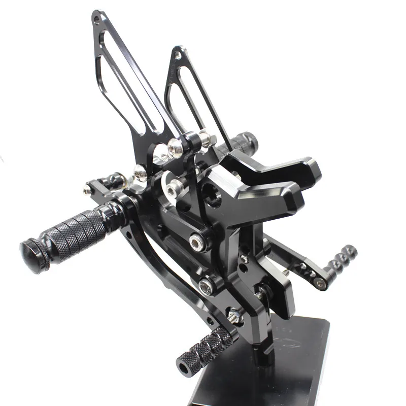Для KAWASAKI Z750 z750 2004-2006 2005 Алюминий Регулируемые подножки для мотоцикла сзади наборы
