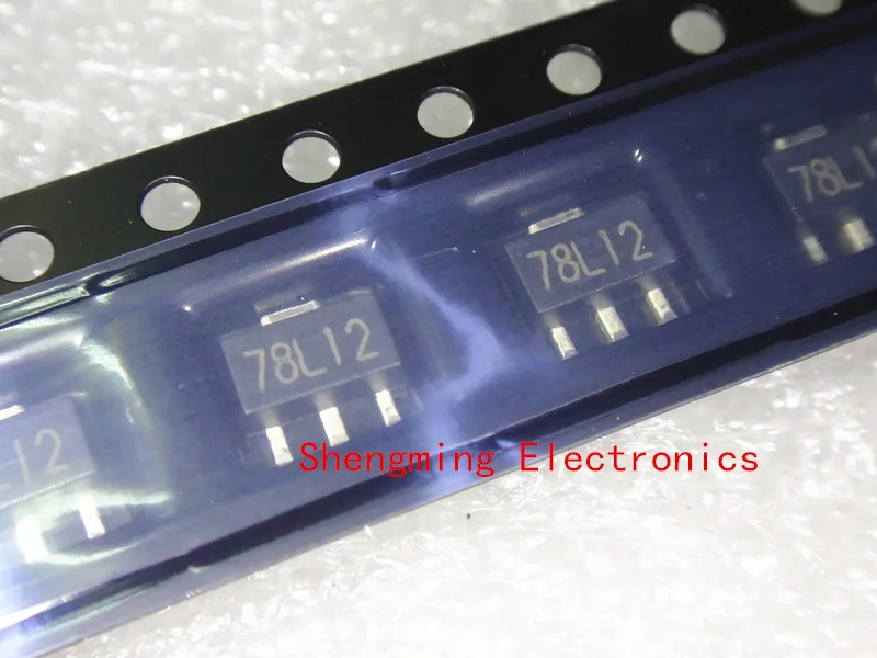 1000 шт. 78L12 12 В SOT-89 SMD транзистор | Электронные компоненты и принадлежности