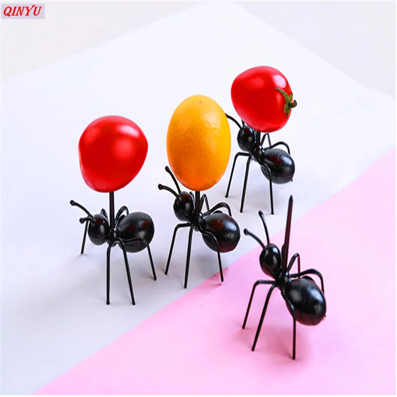 12 шт. вилки для фруктов в форме муравьев| |