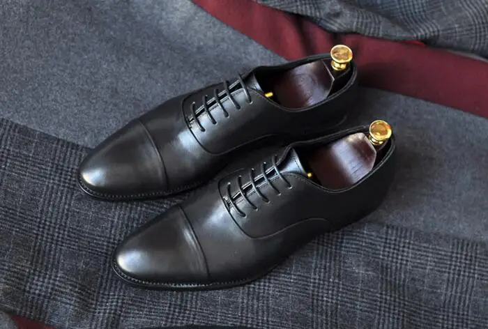 

Goodyear Handmade Dress Shoes Men Lace Up Genuine Leather Patchwork Italy Smart Casual Wedding Oxfords Flats Dervy Shoes
