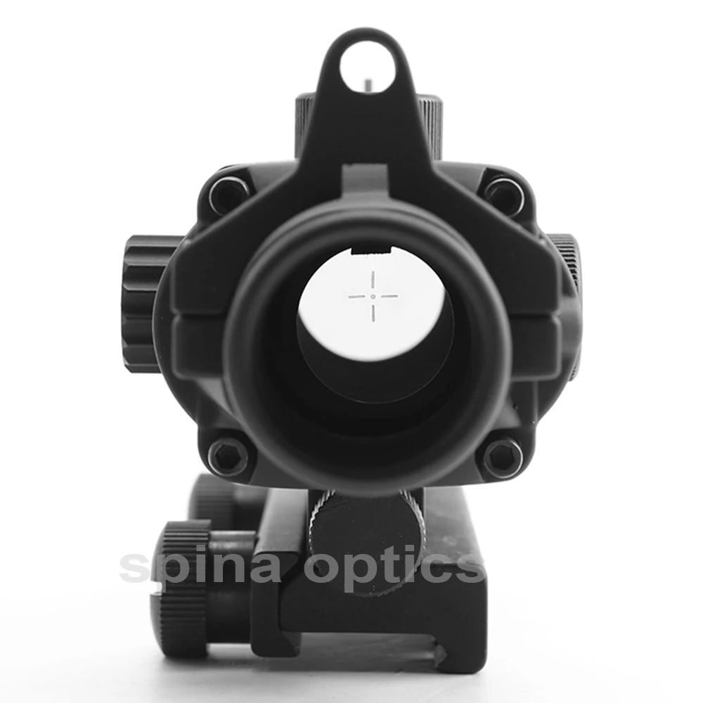 Охотничий Тактический прицел с красной зеленой сеткой ACOG 1x32 точкой 20 мм