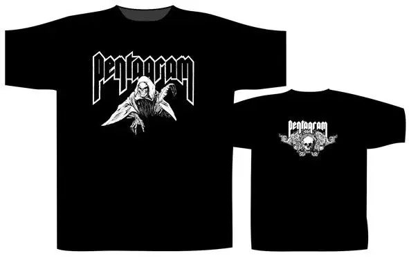 

Pentagram 'Reaper' T-Shirt - NEU UND OFFIZIELL 100% Cotton T Shirt Brand Clothing Tops Tees Shirts For Men