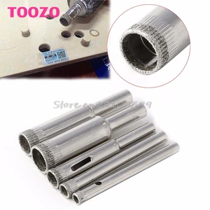 Набор сверл для отверстий, набор сверл для керамической плитки, стекла, мрамора, 5 мм-12 мм, 5 шт., алмаз G08, оптовая продажа и Прямая поставка