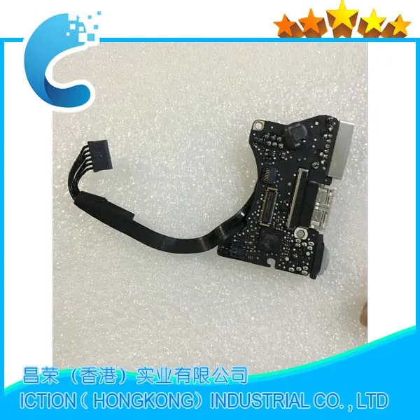 Оригинальная плата питания аудио ввода/вывода USB разъем постоянного тока для MacBook