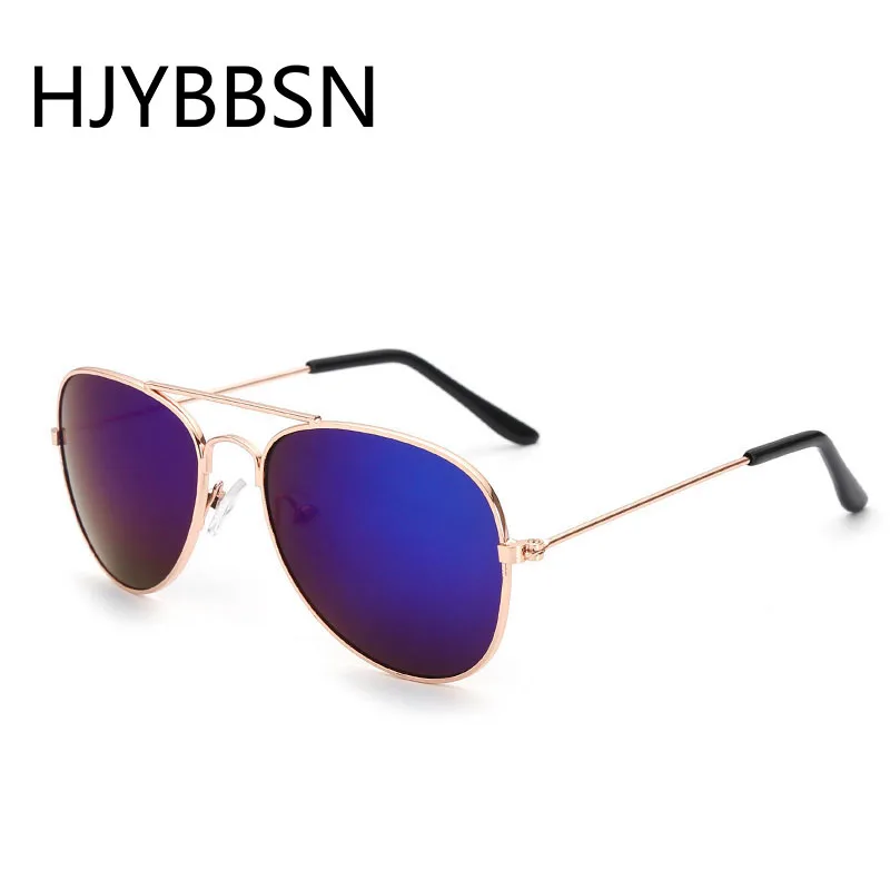 HJYBBSN Pilot детские солнцезащитные очки, винтажные зеркальные фотохромные очки для водителя, для мальчиков и девочек, солнцезащитные очки, модные очки UV400