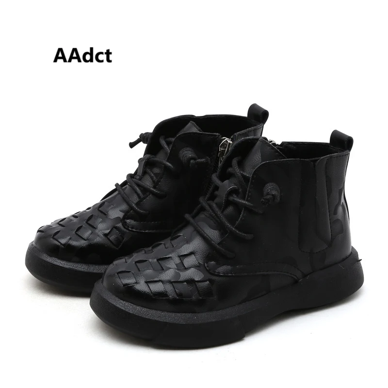 Фото AAdct Cotton martin kids boots 2018 Winter warm fashion for boys and girls Soft bottom children short Детская одежда и обувь AAdct Cotton martin kids boots 2018 Winter warm fashion for boys and girls Soft bottom children short Детская одежда и обувь