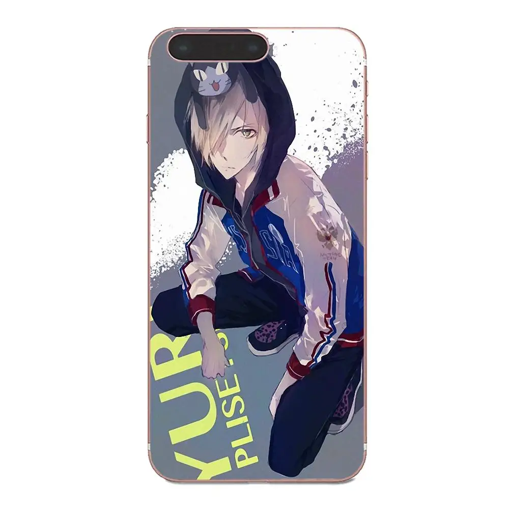 Чехол Yuri On Ice Plisetsky из ТПУ для Samsung Galaxy Note 5 8 9 S3 S4 S5 S6 S7 S8 S9 S10 mini Edge Plus Lite | Мобильные