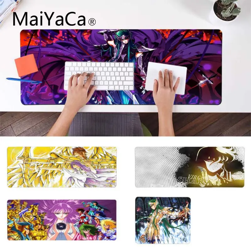 MaiYaCa винтажная классная офисная мышь ST Seiya, геймер, мягкая мышь подставка для ноутбука, игровой коврик для мыши