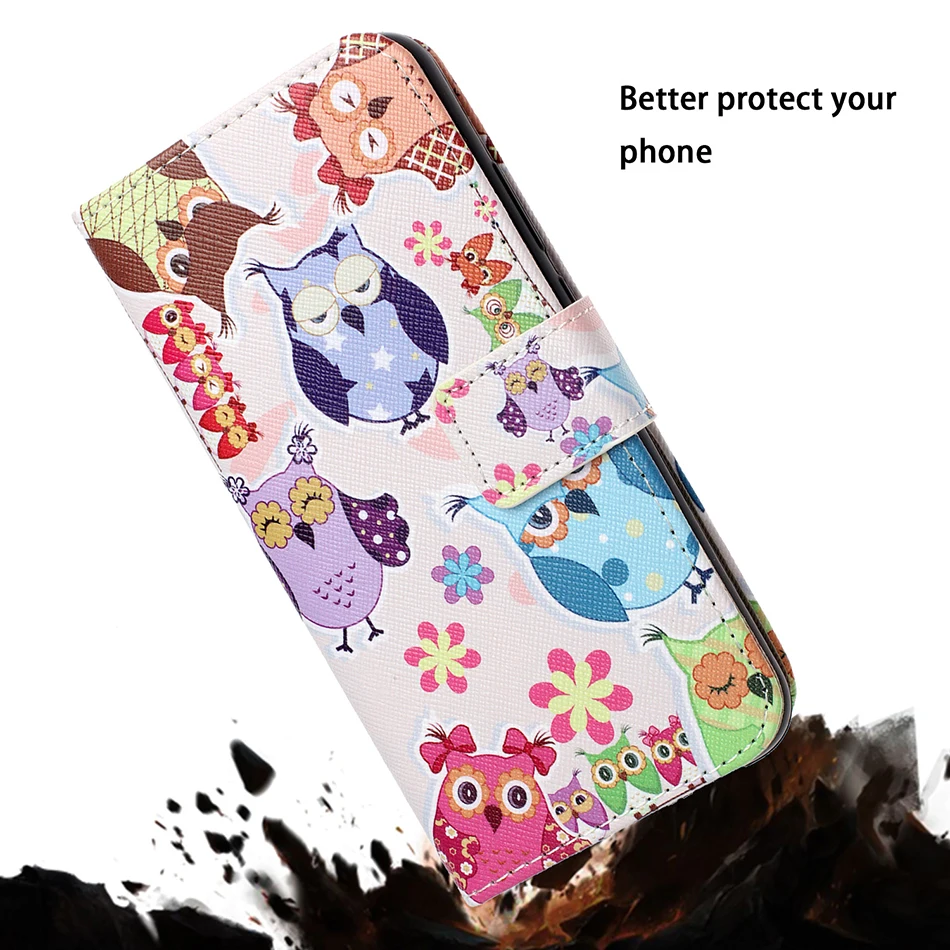 Милый кошелек с рисунком кота для Nokia 3,1 5,1 6,1 7,1 6 чехол для Nokia 2 3 5 чехол для телефона iPhone XS Max Xr X 7 8 Plus