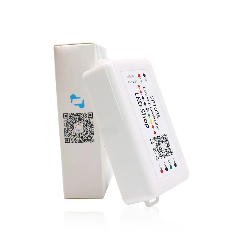 SP105E SP108E Magic WIFI контроллер Bluetooth 2048 пикселей для WS2811 WS2812B 2801 6803 IC Светодиодная лента