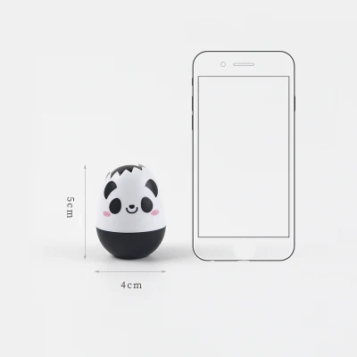 Black panda EZONE 1 шт. Новинка панда яйцо пресс тип декоративная Корректирующая лента креативный дневник канцелярские товары школьные офисные принадлежности студенческие подарки - Цвет: Black panda