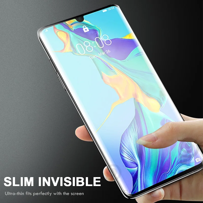 3D гелевая Защитная пленка для Huawei P30 PRO P20 Lite глянцевая экрана P10 0 1 мм Гидрогелевая