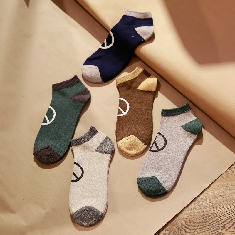 10 Пар/лот Новой весны и лета моды для мужчин грубой иглы носки чисто