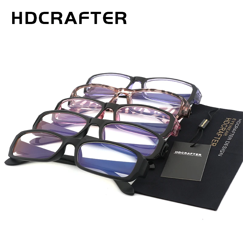 HDCRAFTER классический бренд анти излучения очки для чтения мужчин женщин усталость