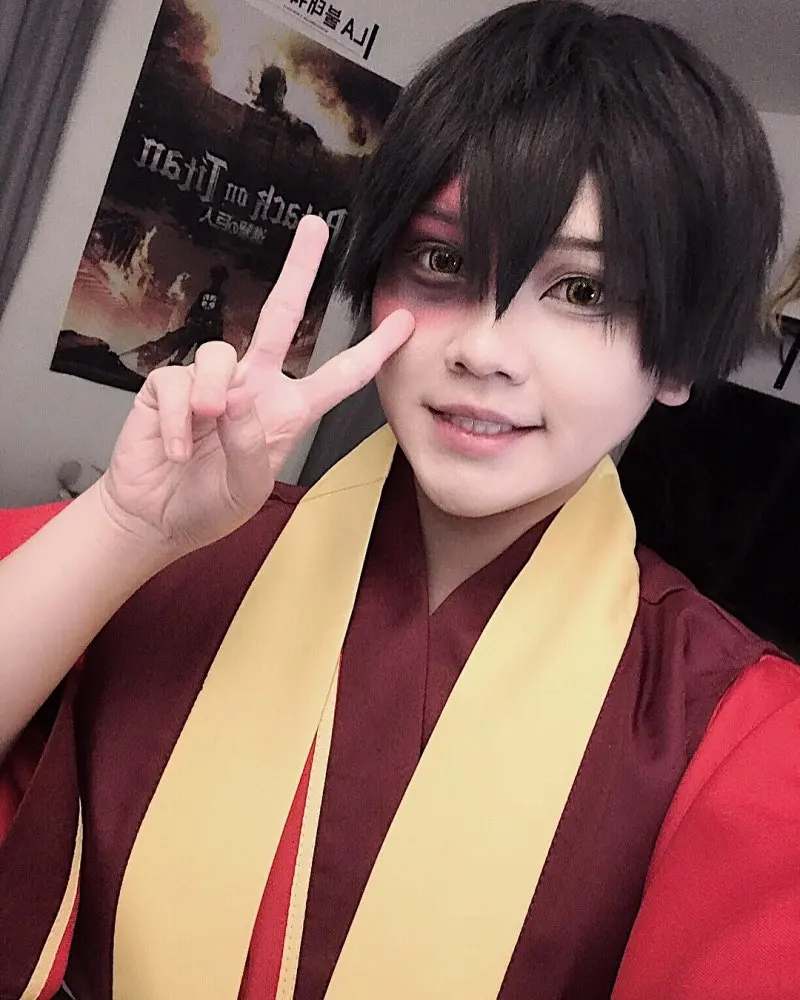 

Avatar The Last Airbender Prince Zuko Cosplay Costume Anime Custom Made Uniform
