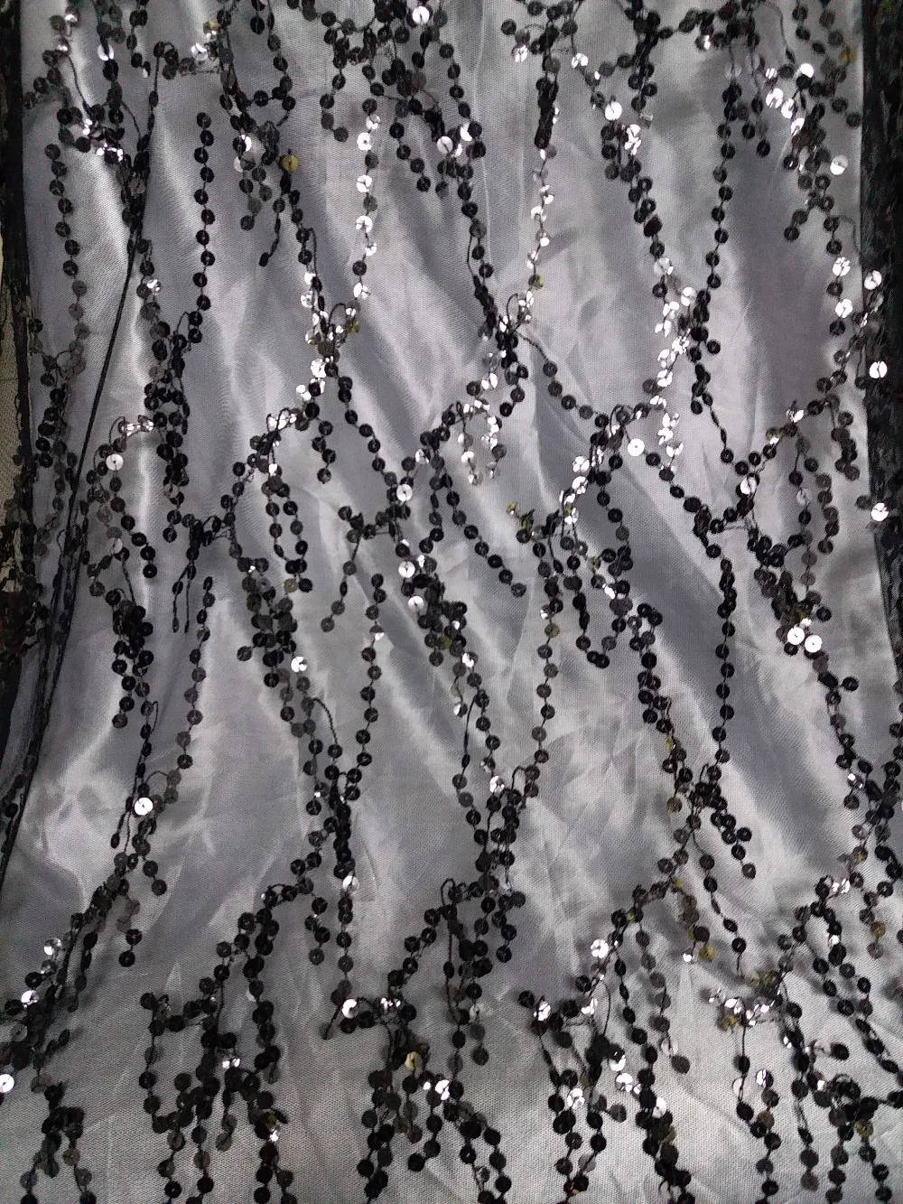 Высококачественная африканская кружевная ткань с блестками для вечеринки