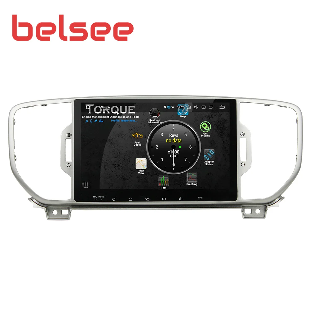 Belsee Kia Sportage 2016 2017 2018 4 Гб 64 8 ядер 9 дюймов HD экран Android 0 автомобильное радио стерео