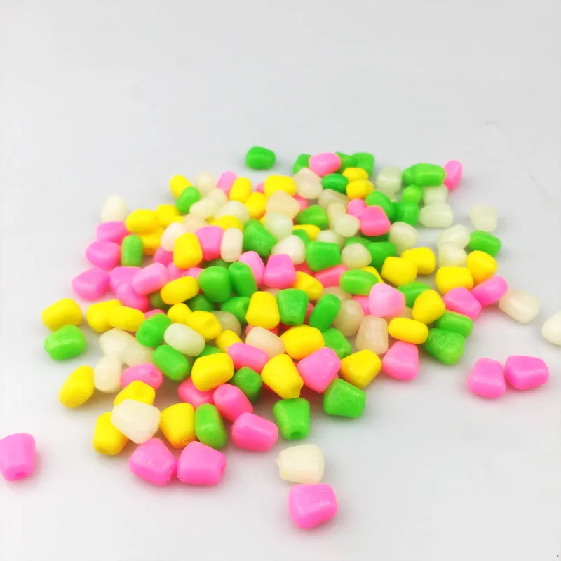 Новинка 50 шт. мягкие приманки для ловли карпа с имитацией кукурузных ядер Мягкая