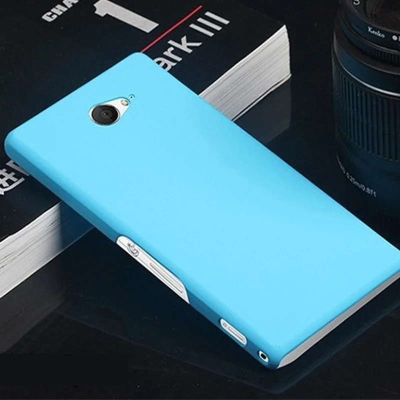 Матовый Жесткий чехол для Sony M2 матовая задняя крышка Xperia Aqua Case M 2 Coque D2403 D2406 чехлы