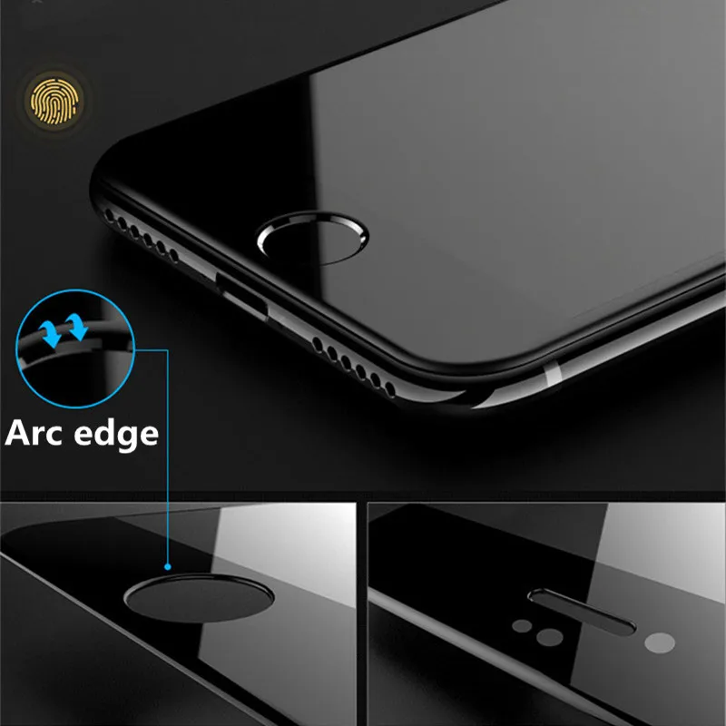4D изогнутый край Полное покрытие протектор экрана для iPhone xs max xr x Закаленное