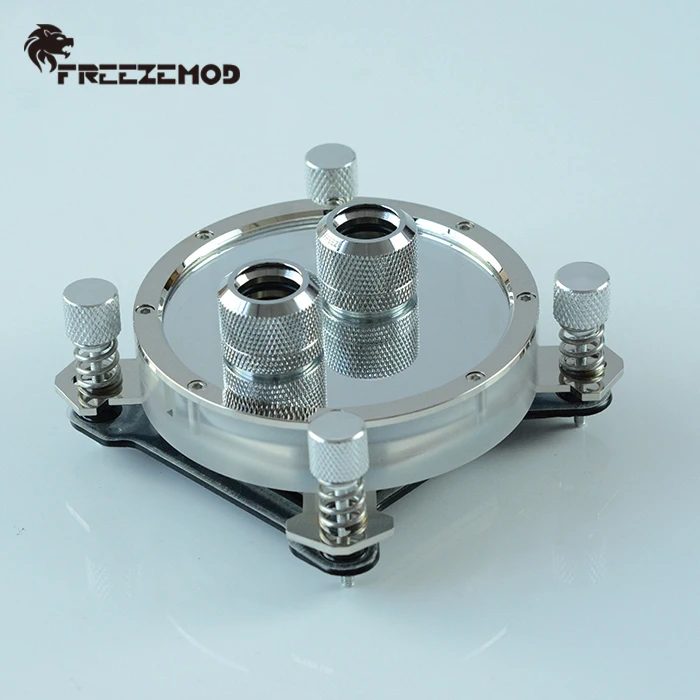 FREEZEMOD компьютер PC водяное охлаждение cpu блок Intel 1151 115X2011 1366 5V 3 pin RGB светильник Вентилятор охлаждения. Intel PR-XPM