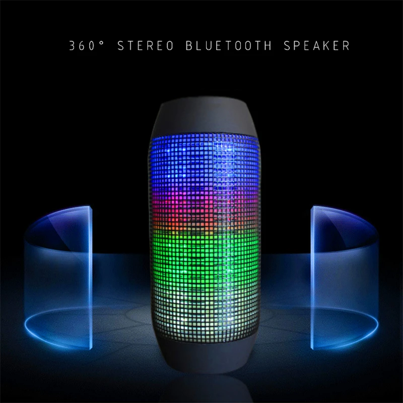 Y35 Беспроводной Bluetooth Динамик Портативный стерео Открытый Светодиодный свет