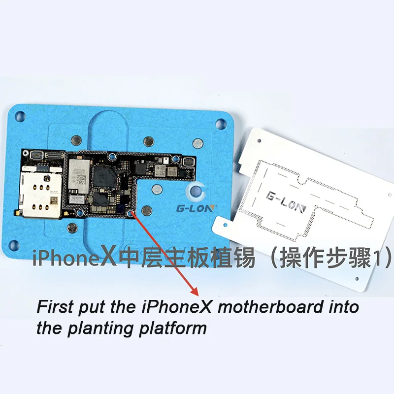 Qianli ToolPlus BGA реболлинг платформа для IP X среднего слоя материнская плата набор