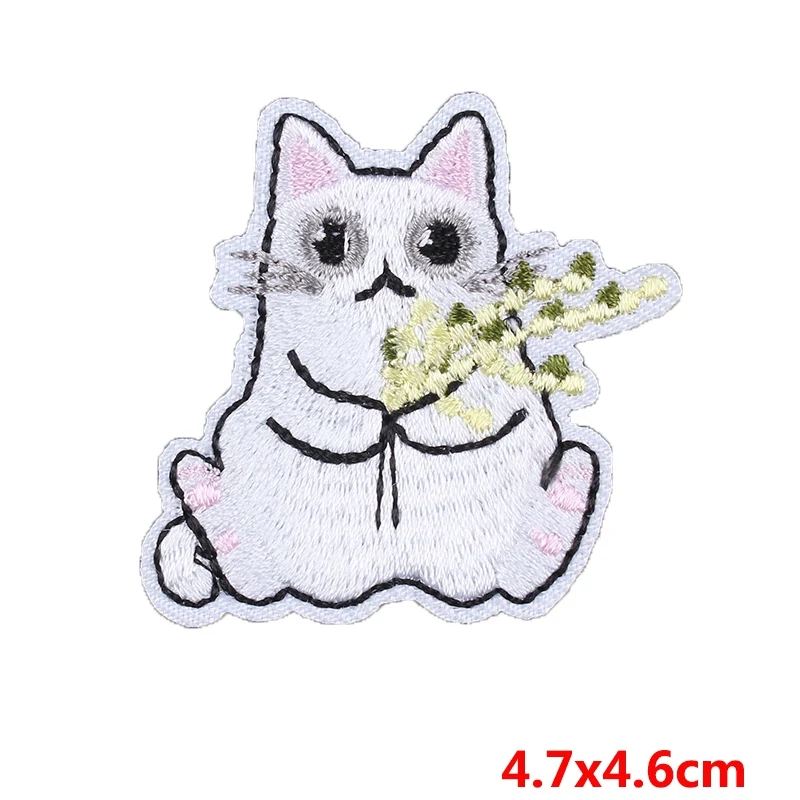 BR3371 Prajna DIY Вышитые нашивки для одежды Железный патч Мультфильм Альпака аппликация значок кактус милый Parches аксессуары для одежды F - Цвет: BR3371