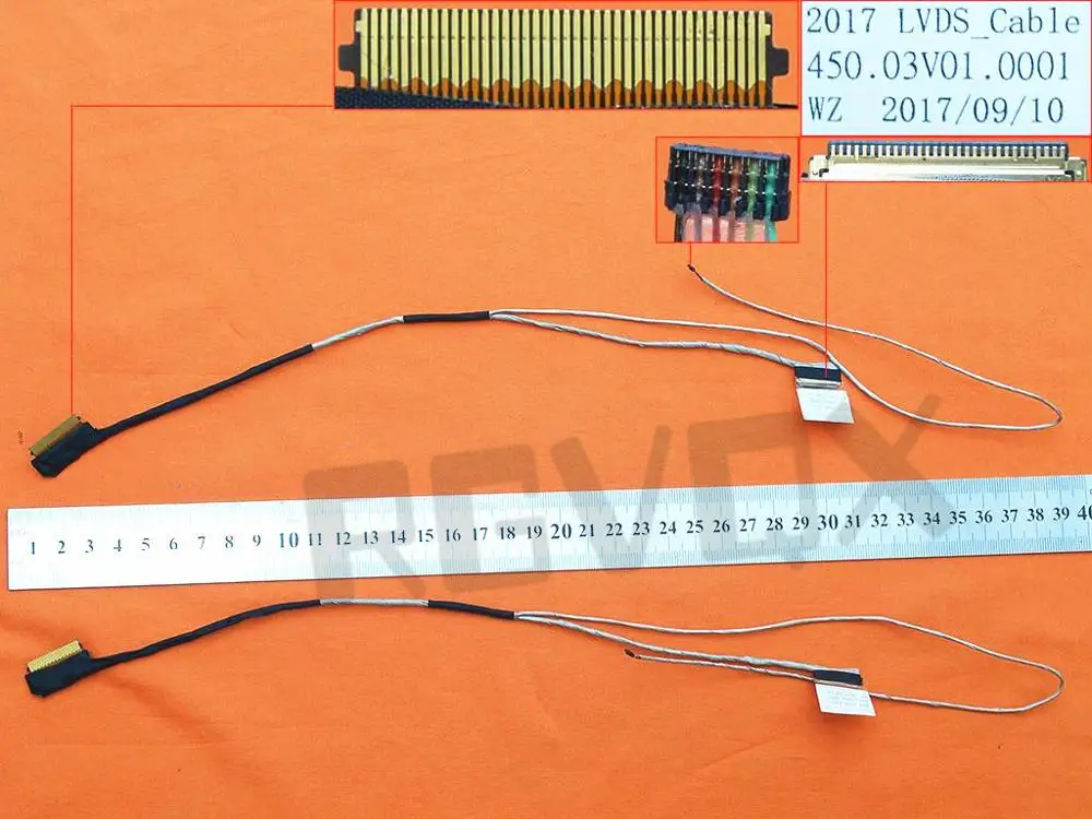Новый ЖК кабель для ноутбука DELL 14 3451 3452 3458 3459 3878 PN 450.03V01.1001 0FR0VM сменный LVDS|lcd cable|lcd lvds