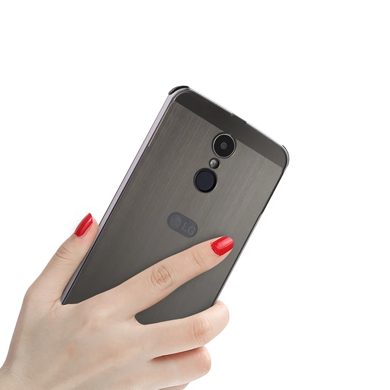 Для LG K10 2017 M250 5 3 &quotчехол с металлической рамкой матовой задней крышкой жесткий