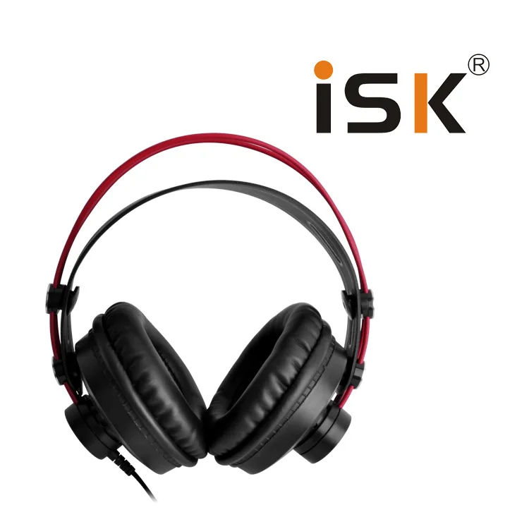 Новые полуоткрытые динамические стереонаушники ISK HP-580 наушники для диджея