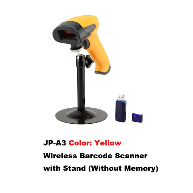A3 scanner and stand JP-A2 беспроводной сканер штрих-кода пистолет экспресс одиночный специализированный супермаркет розничные магазины считыватель штрих-кода сканер штрих-кода - Цвет: A3 scanner and stand