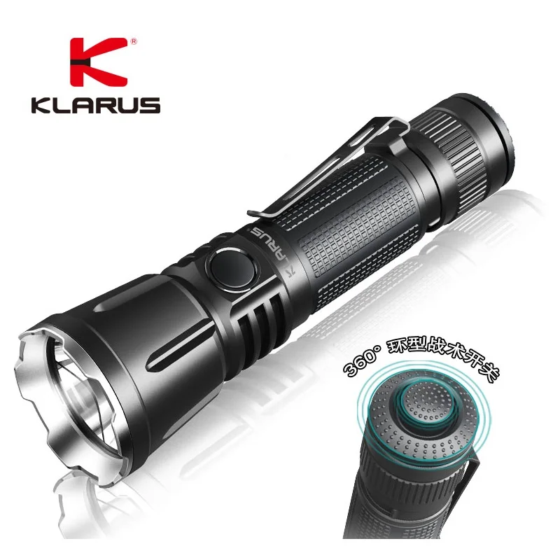 Кларус 360X3 светодиодный тактический вспышки светильник CREE XHP70.2 3200 люмен бросок 283