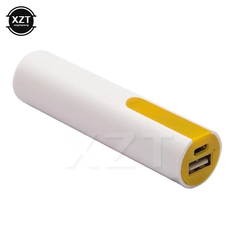 Универсальное зарядное устройство 2600 мАч 1 шт. 18650 USB Модный чехол с зарядным