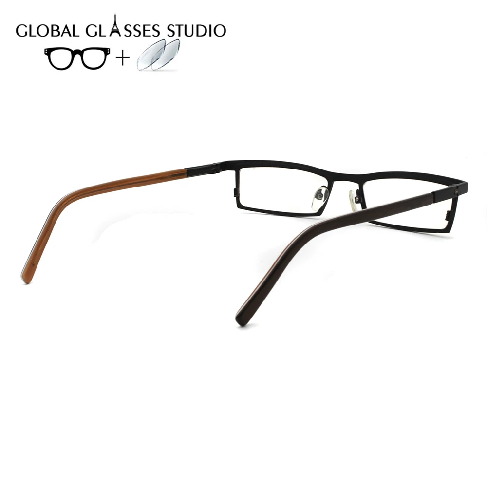 Мужские или женские мужские металлические очки оправа для чтения близорукость