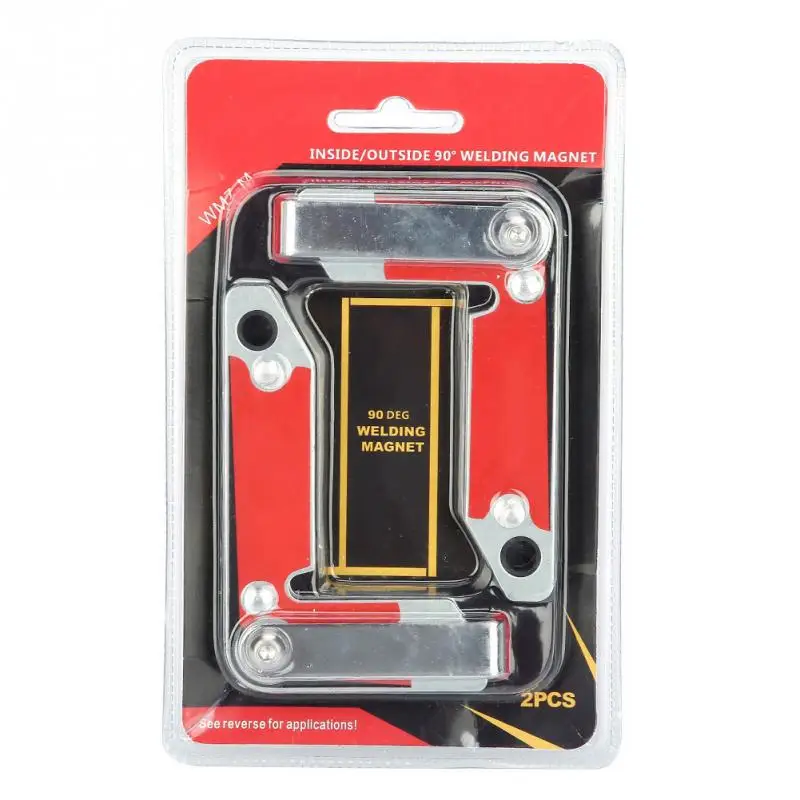 2 шт. Магнитный сварочный зажим магнитный держатель фиксатор с ручкой легкий вес