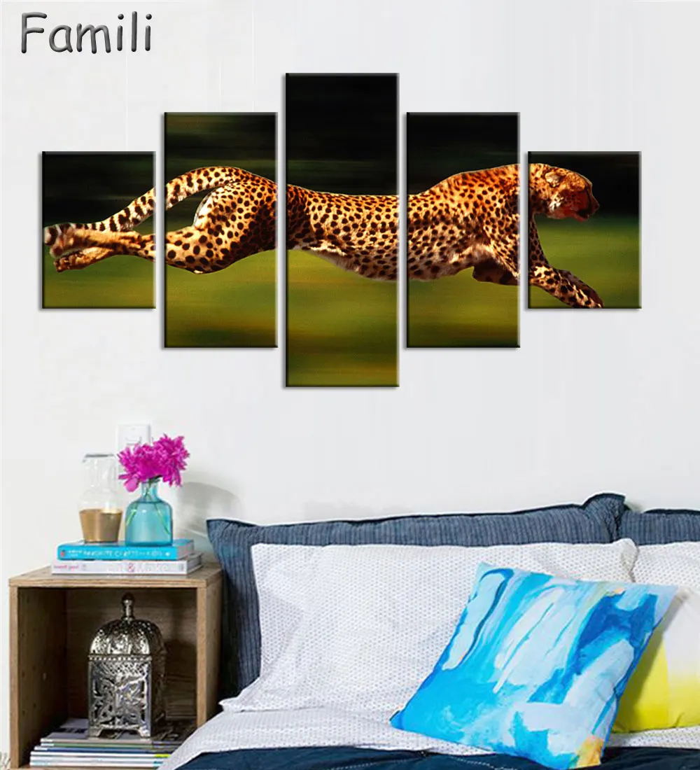 5 шт. настенный тканевый постер в виде животных|wall pictures|canvas paintingfabric posters |