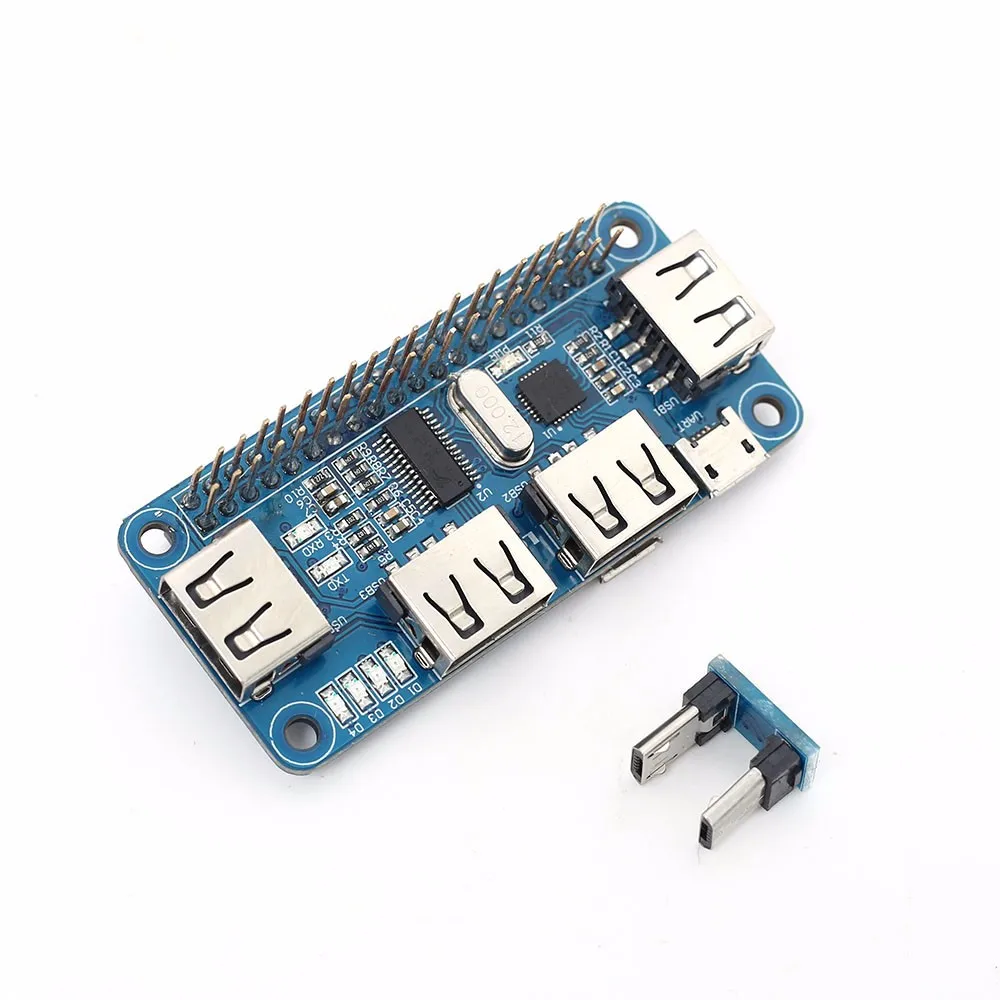 USB к UART бортовой совместим с USB2.0/1 1 конвертером 4 портовый Штабелируемый модуль