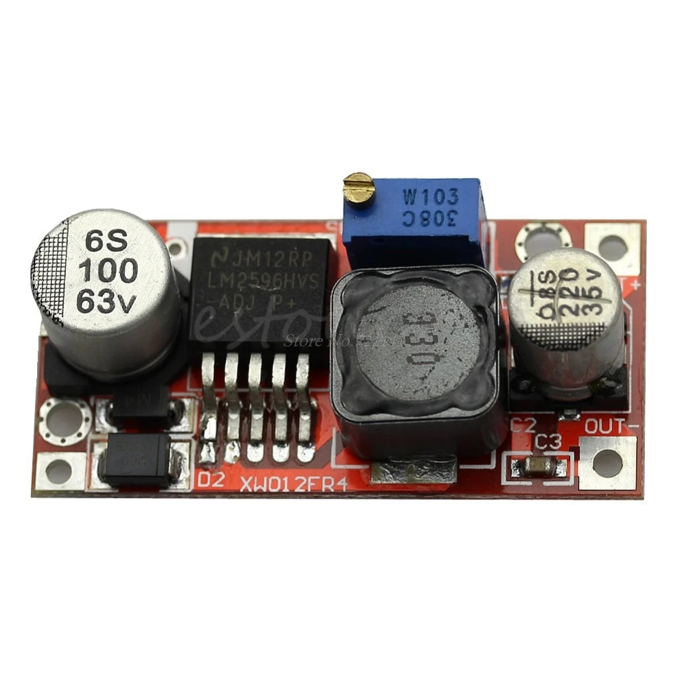 LM2596HV DC-DC преобразователь 4 5-60V Регулируемый понижающий модуль питания Прямая